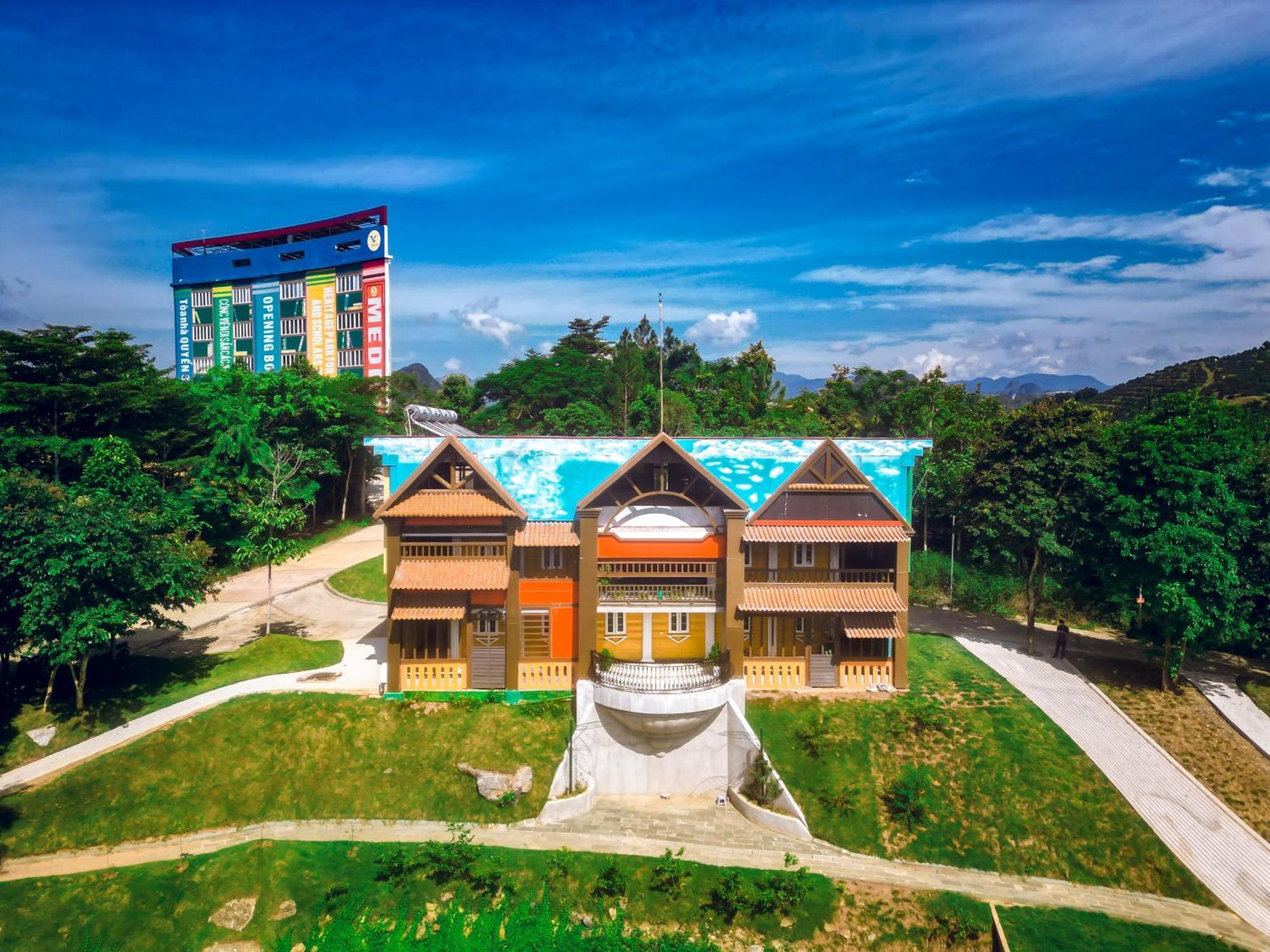 Meddom Park Otel Cao Phong Dış mekan fotoğraf